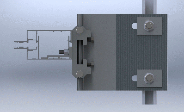 Rear mount structural fixing bracket