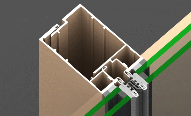 Thermally Broken Mullion