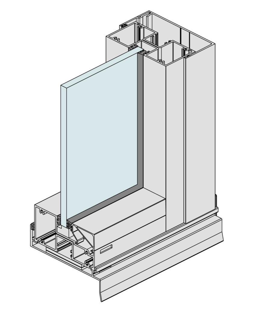 Wide Gap Single Glazed CentreGLAZE™ (102mm)