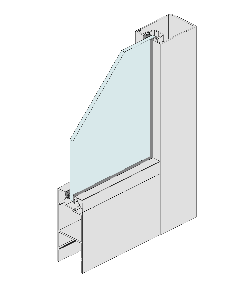 Commercial Door (Single Glazed)