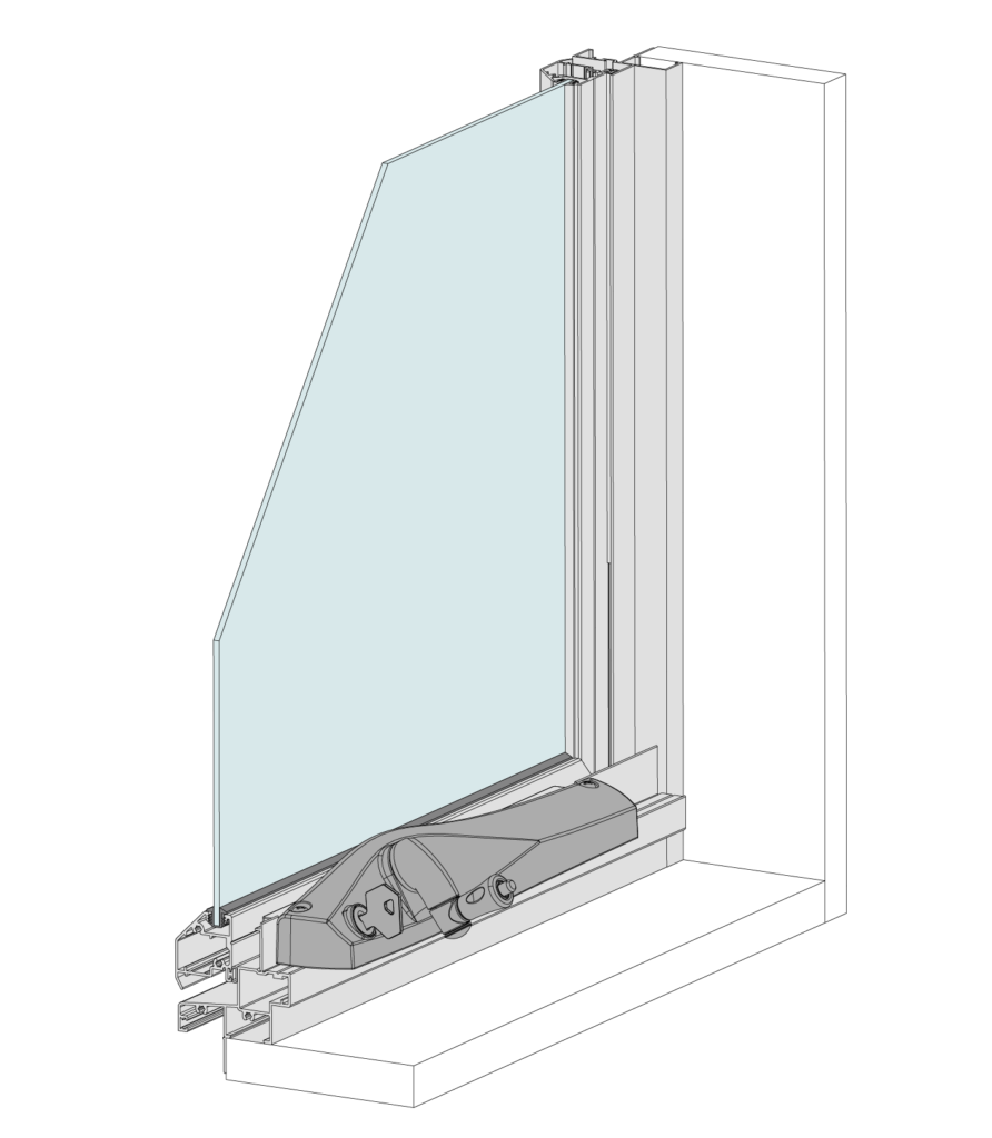 Residential Aluminium Awning Window (50mm)