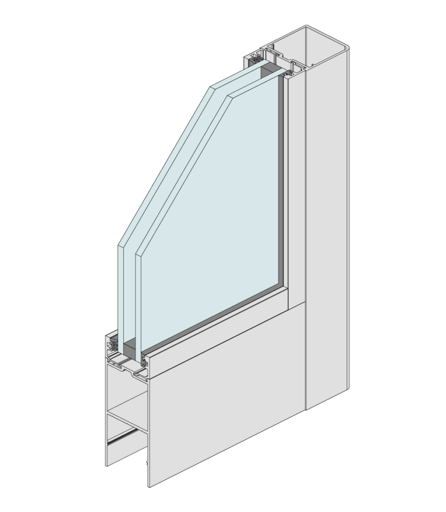 Commercial Door (Double Glazed)