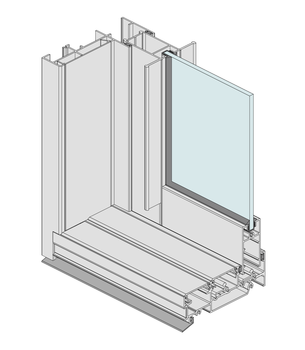Residential Stacking Sliding Door
