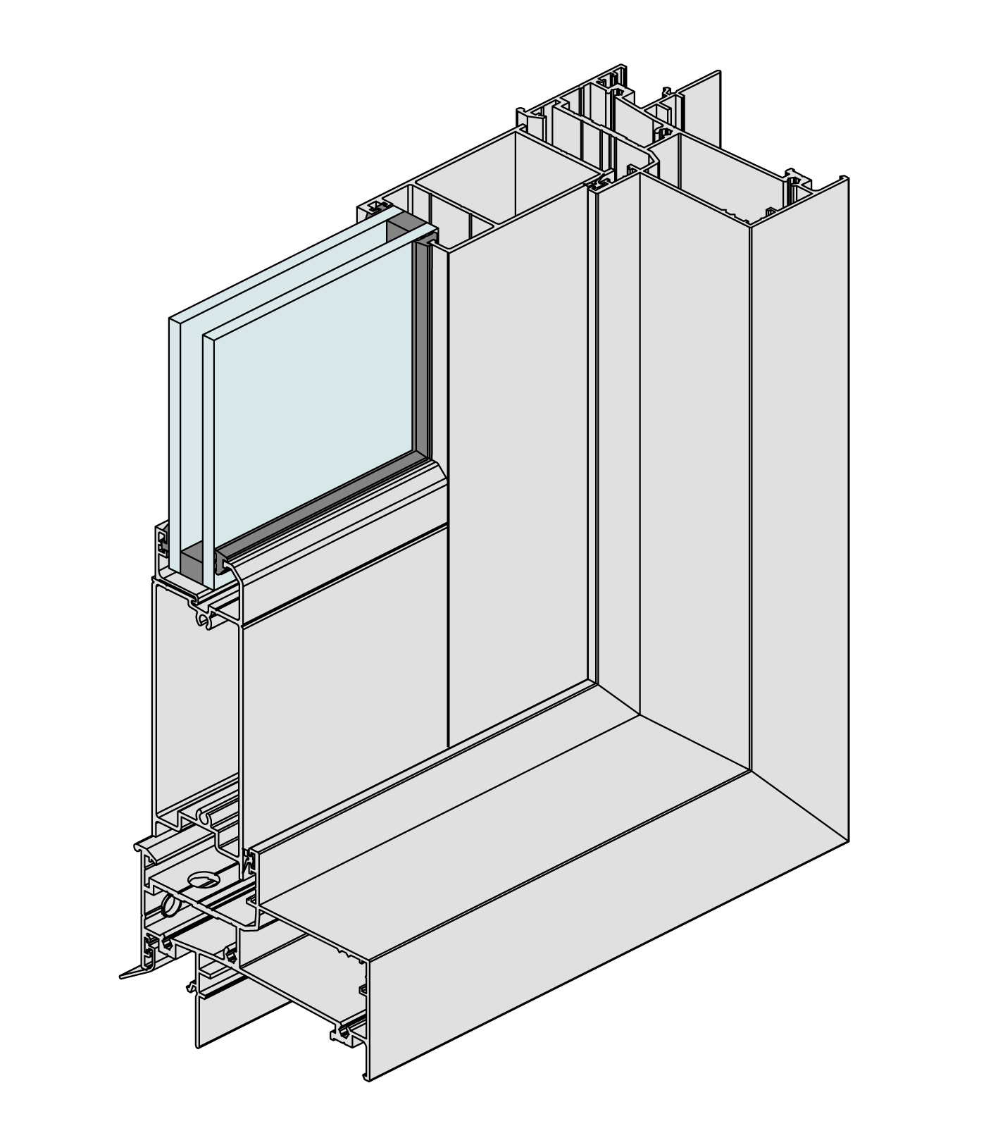 High Performance Hinged Door