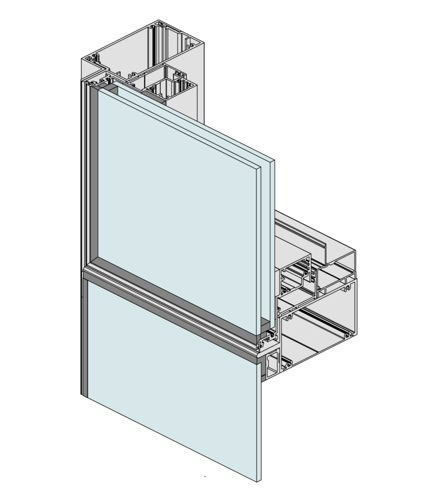 Structural Glazed FrontGLAZE™ (150mm) 626S