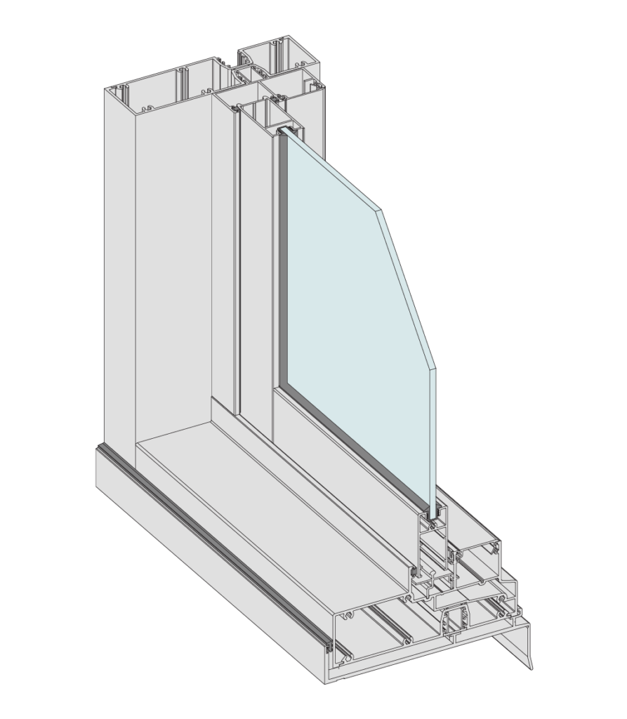 Architectural Sliding Window (150mm)