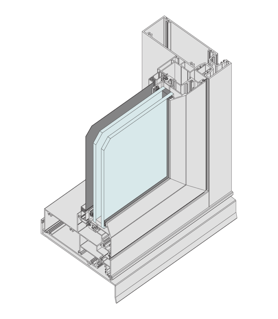 Architectural Awning/Casement Window with Truth™ (150mm)