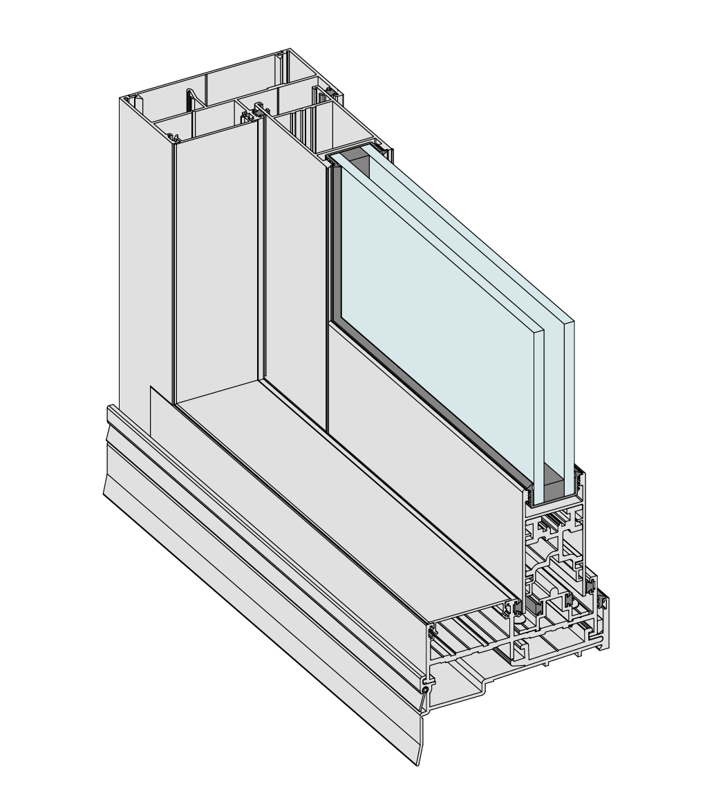SlideMASTER™ Sliding Door (Bottom Rolling)