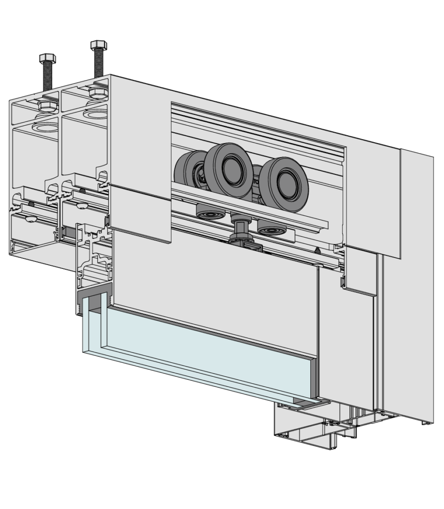 SlideMASTER™ Sliding Door (Top Hung)