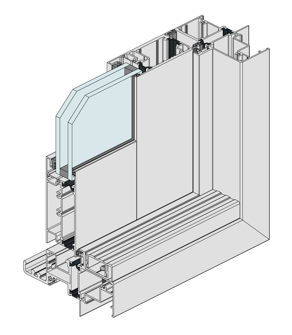 Thermally Broken Bi-fold Door