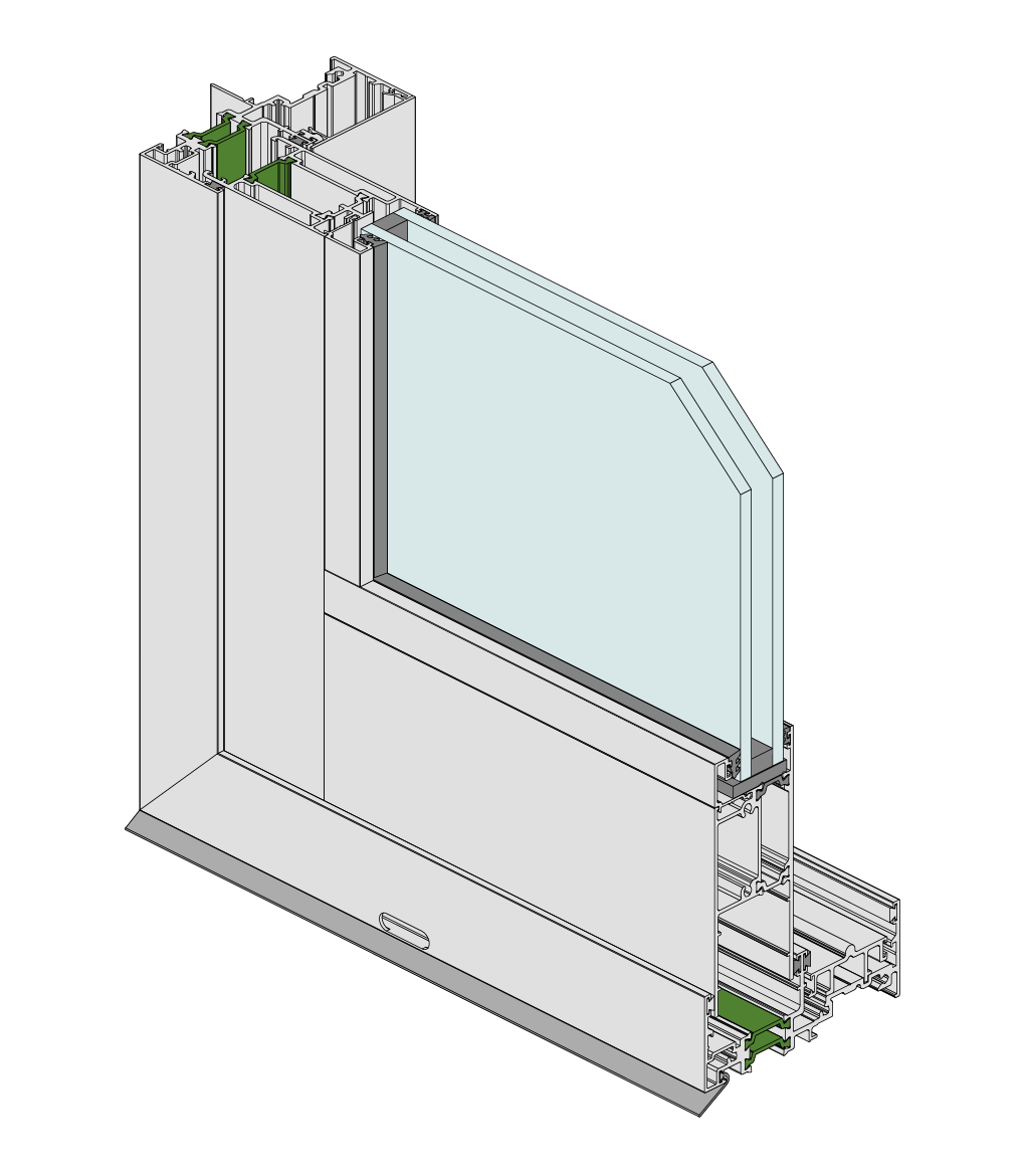 Thermally Broken Sliding Door