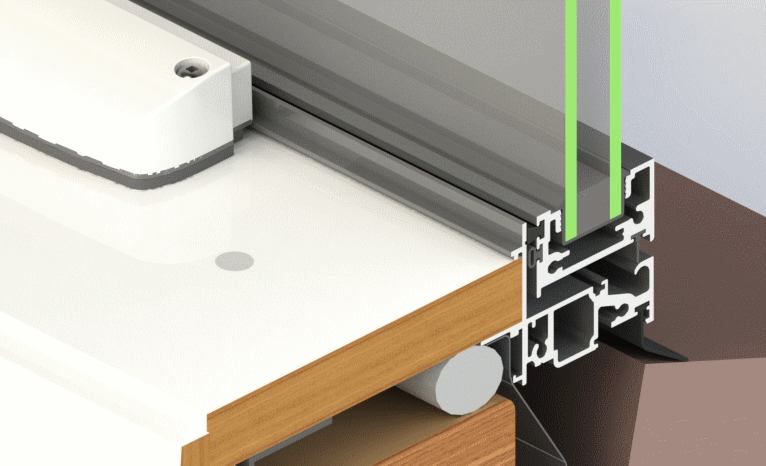 Integrated Awning Sill