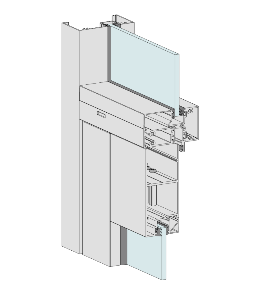 Narrow Offset Framing (80mm)