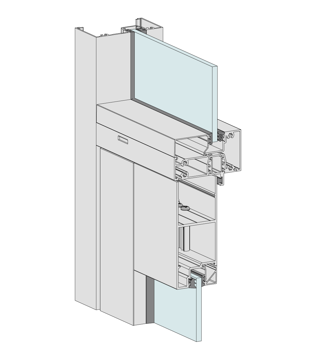 Narrow Offset Framing (80mm)