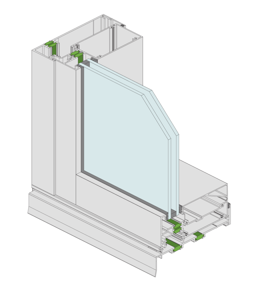 Thermally Broken FrontGLAZE™ (150mm) | ThermalHEART™