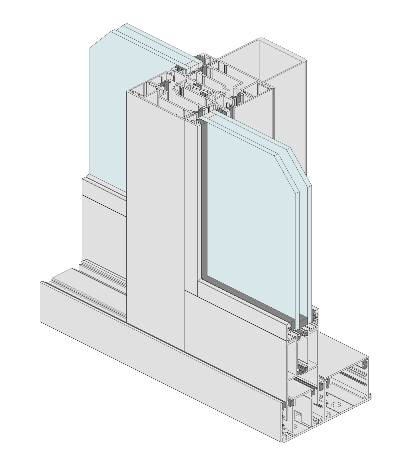 Thermally Broken Door System (Hinged, Pivot, Sliding)