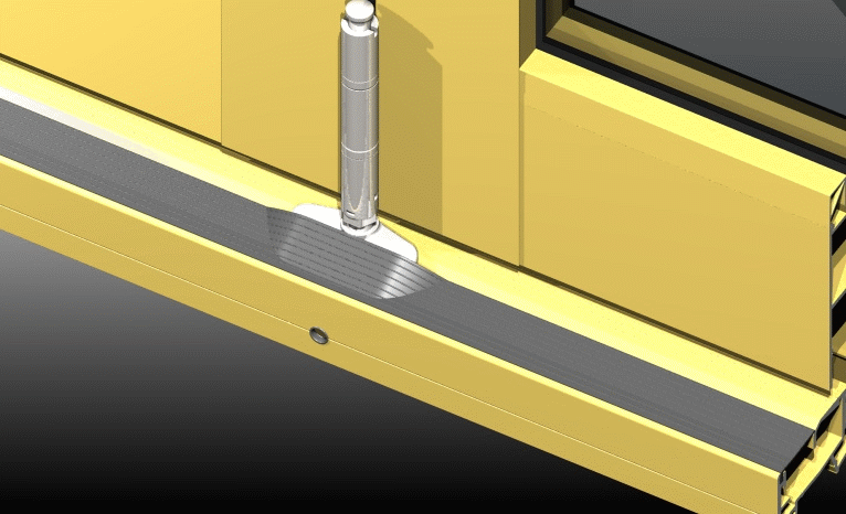 Concealed Bottom Roller